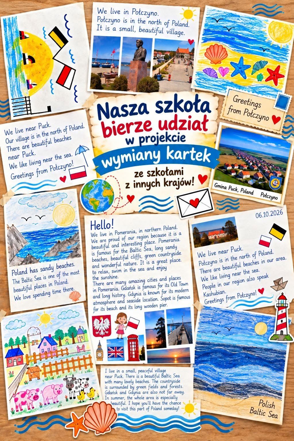 MAŁE POCZTÓWKI, WIELKIE PRZYJAŹNIE
